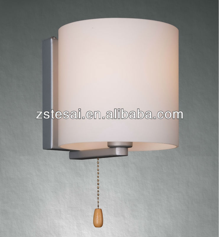 Blown Glass Shade Modern Wall Lighting With On Off Switch Mb3001 - Buy Glass Ball Wall Light ...