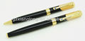 STC602 Metal pen of ball pen roller pen with imitation diamond can make your logo for promotion gift MOQ is 50pcs