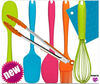 8 Pieces High Quality Silicone Kitchenware Utensils Set/Silicone Tools Set For Promotion