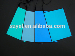 Cheapest A2-A6 Size High Quality EL Backlight Sheet/ EL Panel/ EL Sheet for 2013 Promotion