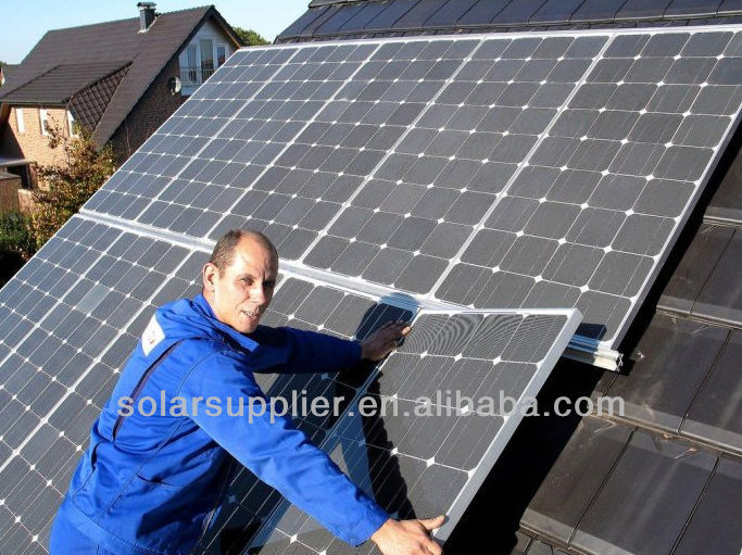 complete set solar energy system for house/ solar power system 5kw for 