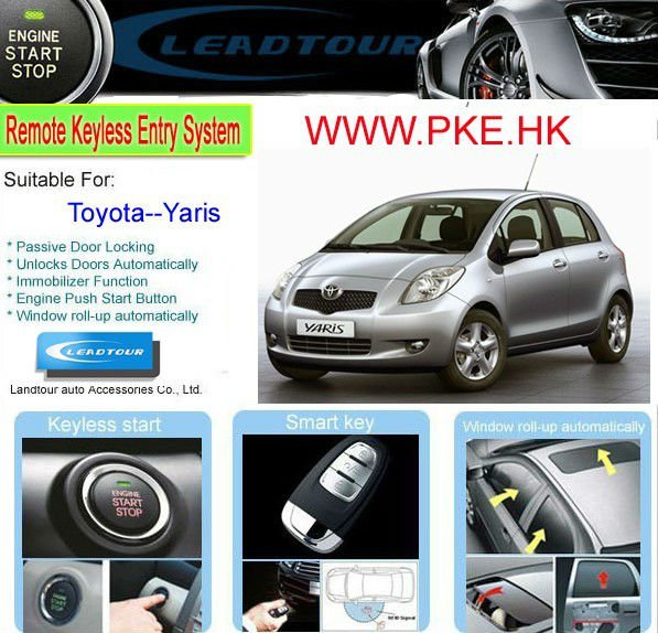 smart entry and start system toyota yaris #5