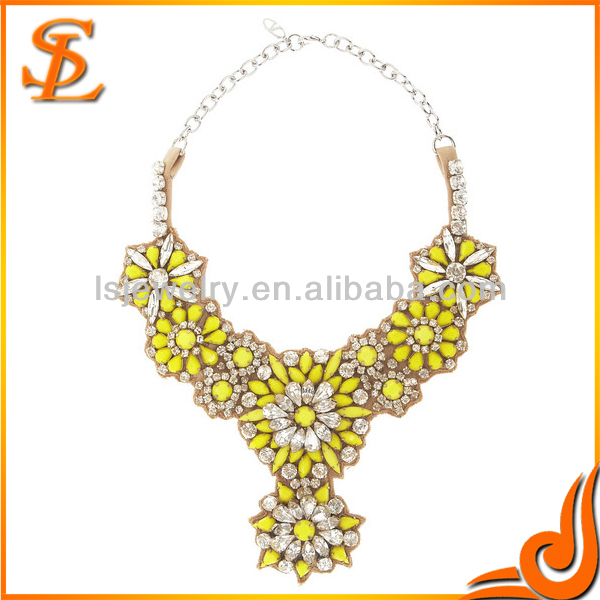Fashion jewelry necklace > most popular yellow color fashion jewelry ...