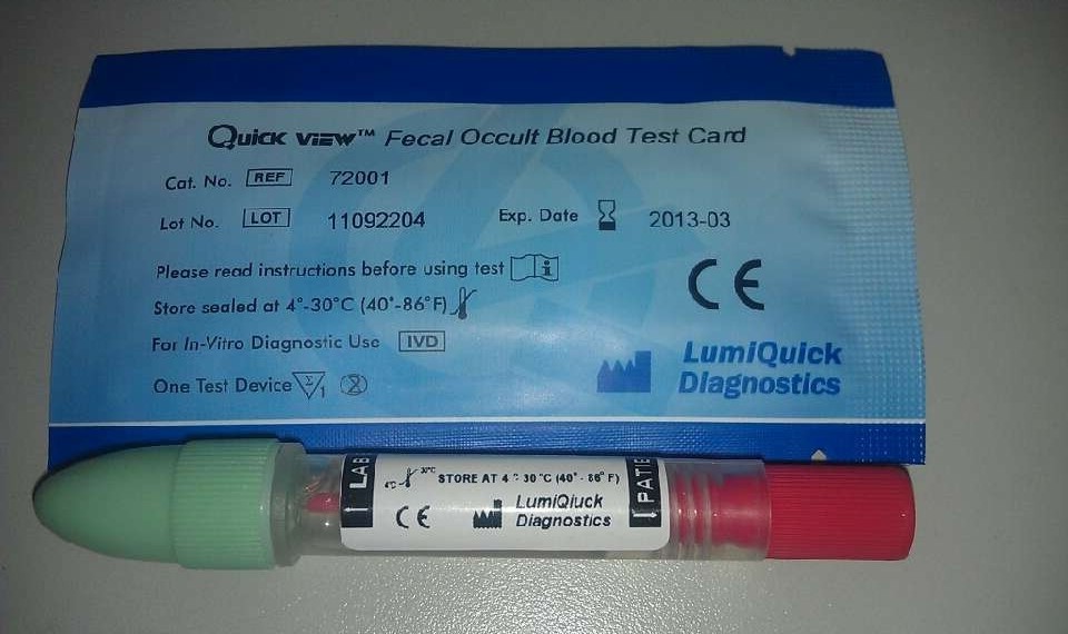fecal occult blood test