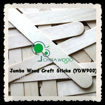 Jumbo Craft Wood Sticks for Kids Craft Project