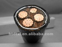 YJV22 3*50+1*25mm2 XLPE insulated underground steel tape armored PVC sheathed power cable
