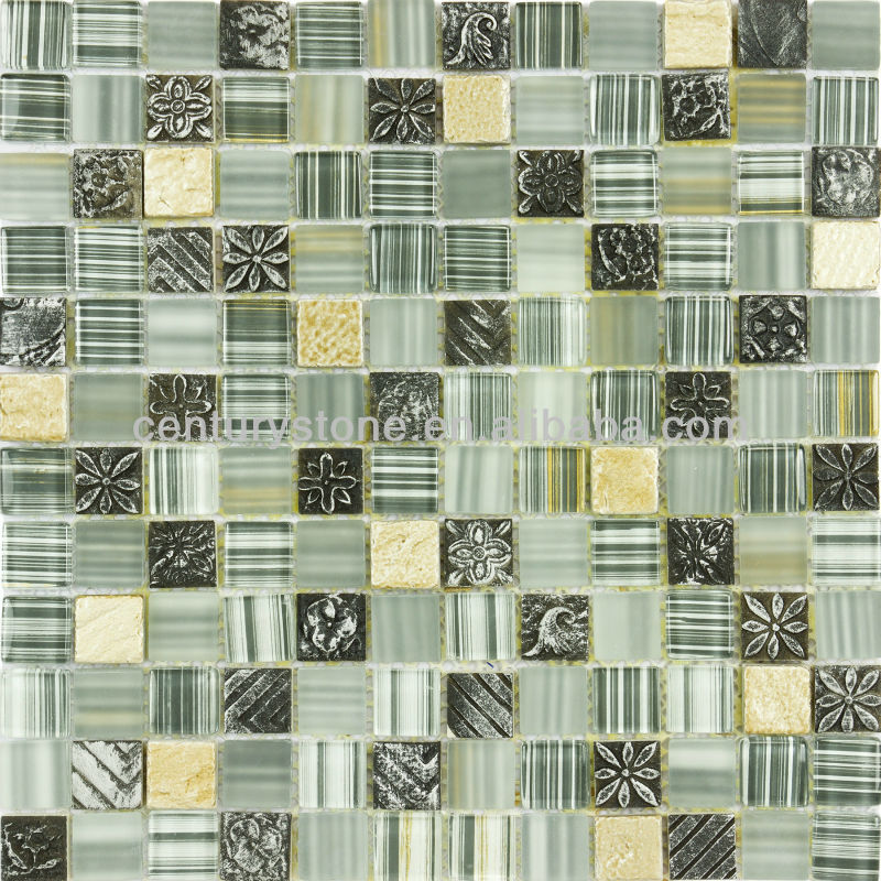Baños verde con beige ~ dikidu.com