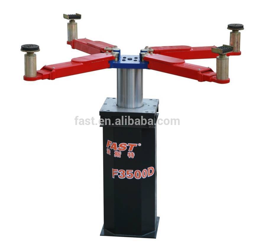 F3500d Inground Hydraulic Single Cylinder Car Lift For Car Wash Buy
