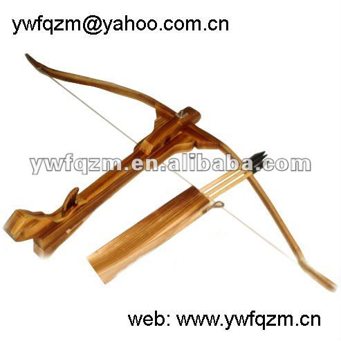 wood crossbow