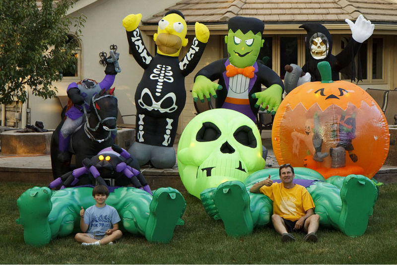 Promotional Inflatable Halloween Decorations, 