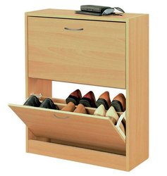 Wooden Shoe Organizer