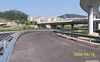 HF corrugated road guardrail