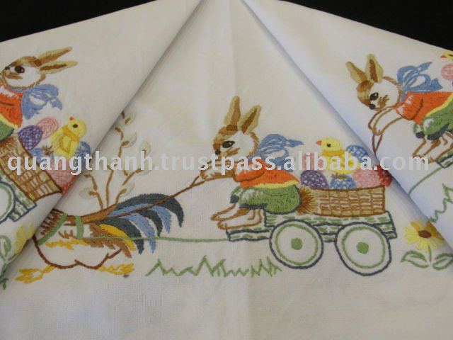 hand embroidery children bed