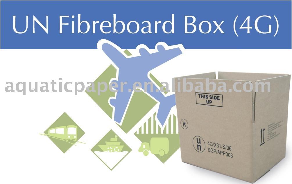 UN (DG) 4G Dangerous Fibreboard safe shipping packing Box, View ...