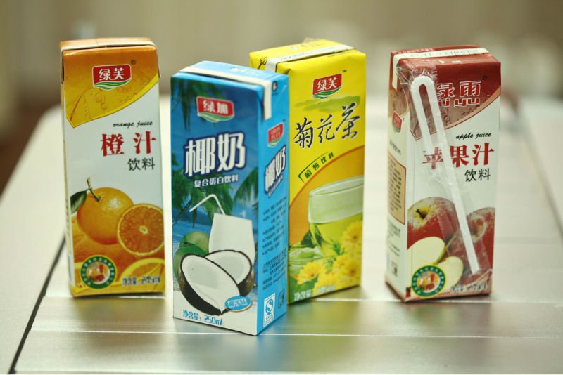 Compra envases carton jugos