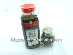 Bottled 100% pure Coarse Ground Black Pepper