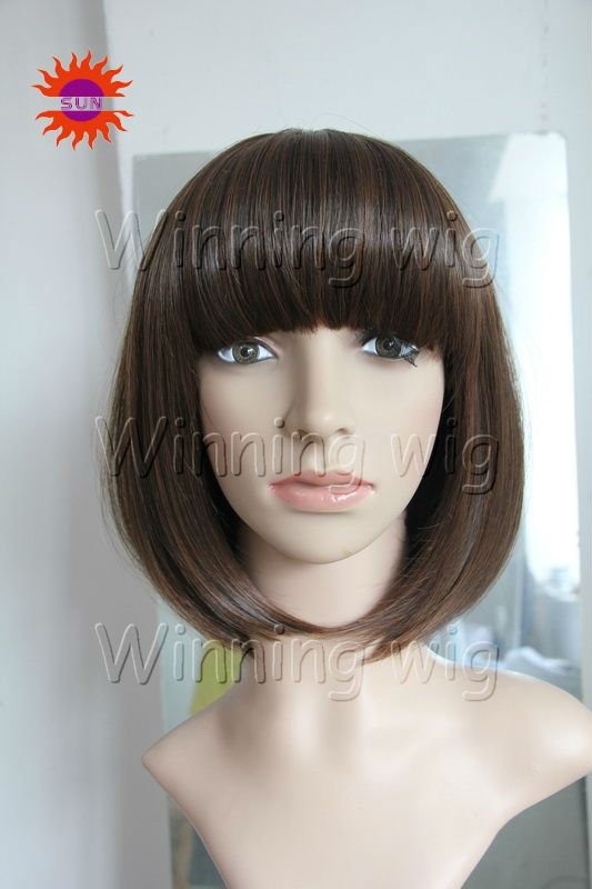 asian style short bob hair color black women wigs NYSWIG-307
