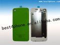 Paypal/western union aceite, original novo para i - telefone 4g capa verde