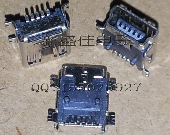 Mini mini usb socket interface connector 5pin smd 10(China (Mainland))