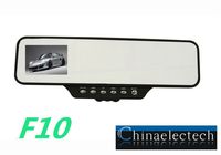 New Car Video Mirror F10 360 degrees rear car camera 1080P HD Black Box H.264 Video Recorder go pro full hd 1080P Free Shipping