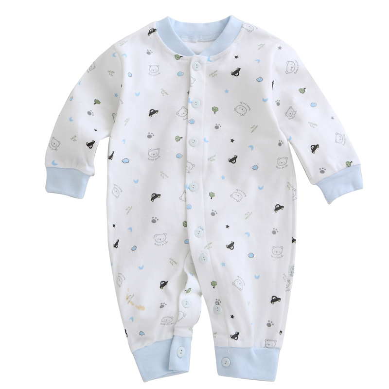Spring children's clothing baby spring and autumn cotton clothes newborn romper bodysuit jumpsuit baby underwear romper(China (Mainland))