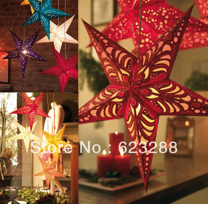 stars ornaments decoration supplies-in Christmas Decoration Supplies ...