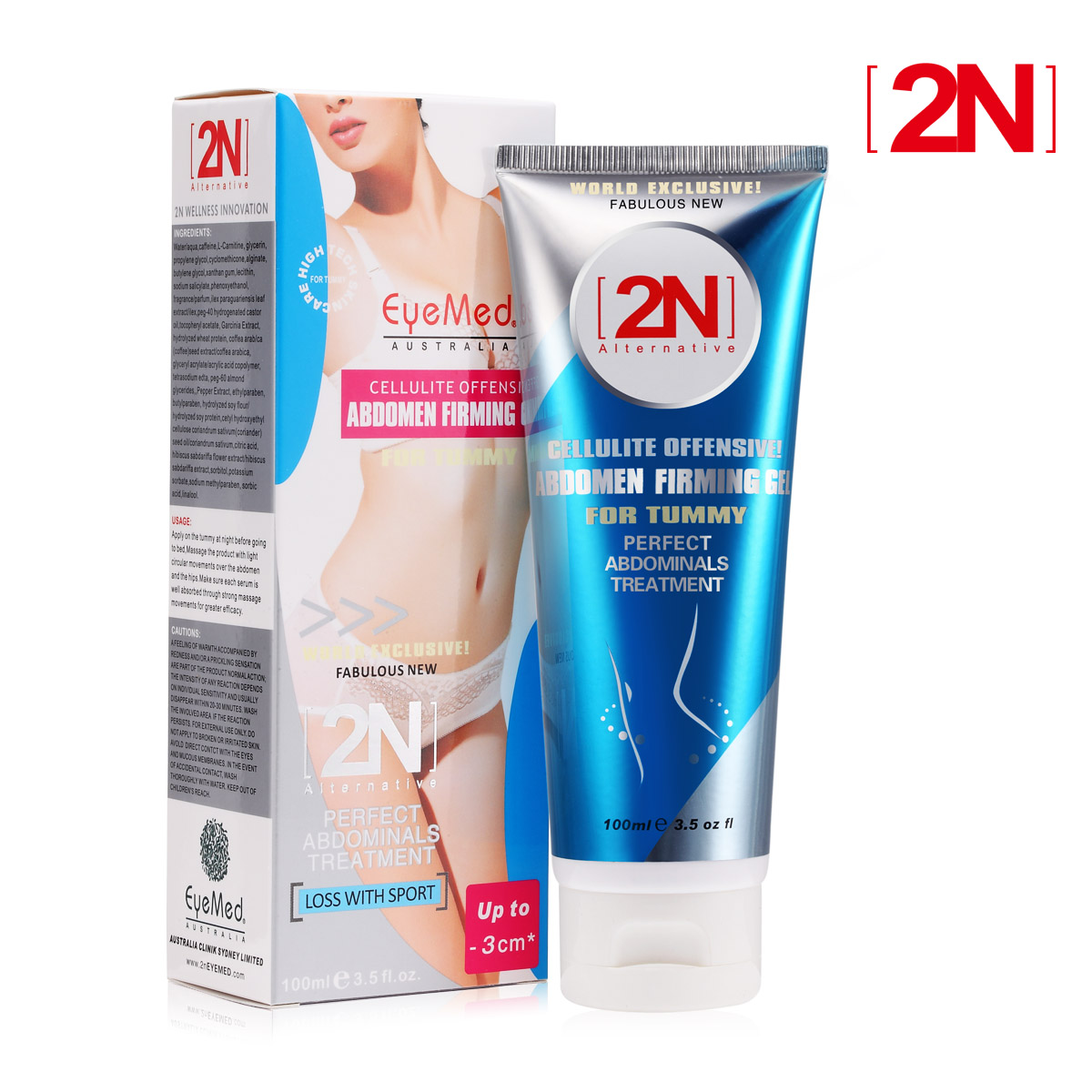 2n Cullulite Offensive abdomen Firming stovepipe drawing powerful Tummy weight loss cream