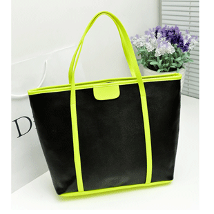 Fashion women s handbag cool neon color bag color block candy one shoulder big bags 2013