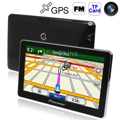 7 0 inch Vehicle DVR H2 64 HD Digital Video Recorder GPS Navigation with 4GB Memory