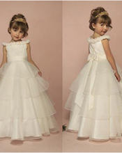 Female child skirt girls clothing child dress princess dress flower girl skirt wedding dress puff skirt