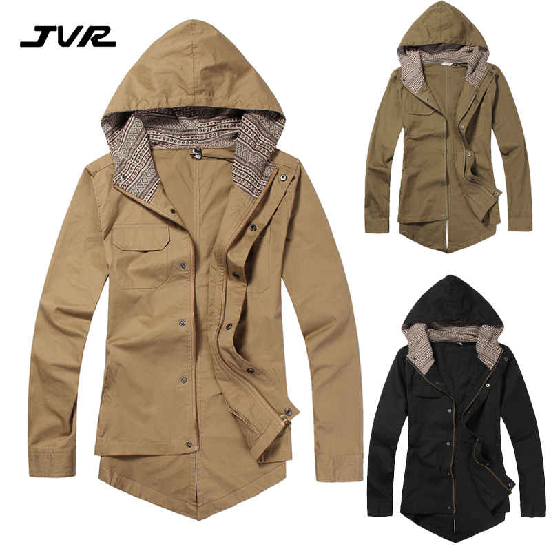 Free shipping Jvr jacket men s clothing autumn male jacket male repair casual coat with a