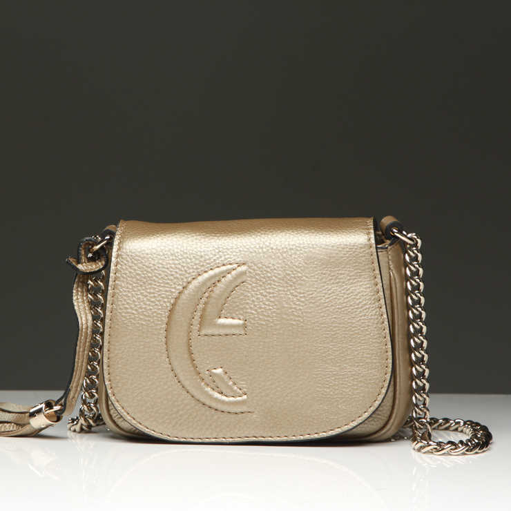 free shipping top quality real cowskin leather 2013 new fashion chain tassels women brand shoulder bag