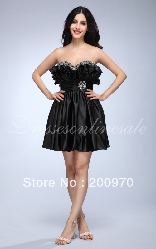 short black prom dresses under 100