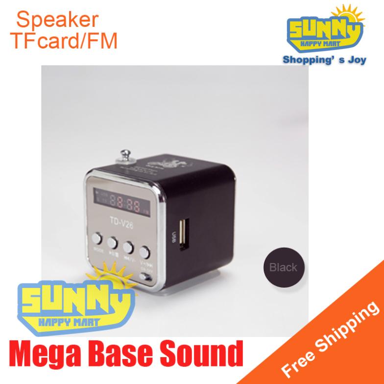 Купить ТД v26 портативный мини-динамик fm sd карта для iphone ipad ...
