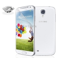 Professional High Transparency Silver Diamond LCD Protective Film for Samsung Galaxy S4 IV i9500 Japanese Material