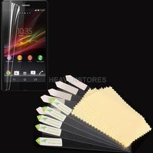 5xClear Screen Protector Protective Film Skin for Sony Xperia P LT22i Nypon hv3n