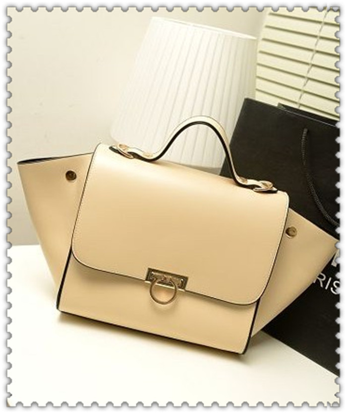 Hot Sell Free Shipping 2013 Fashion Trapeze High Quality Big Ears Bag Handle Bags One Shoulder