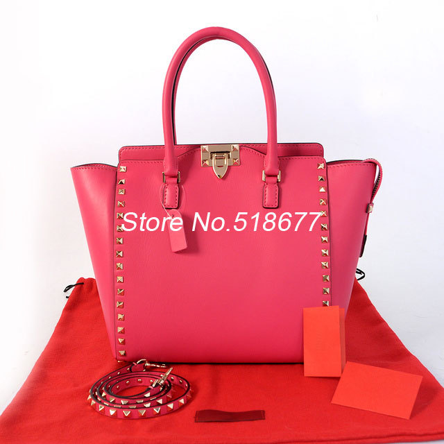 2013 Rockstud Handbag Women Bag Fashion Designer Brand Handbag Shoulder Bag Rivet Handbags