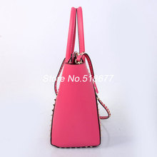2013 Rockstud Handbag Women Bag Fashion Designer Brand Handbag Shoulder Bag Rivet Handbags