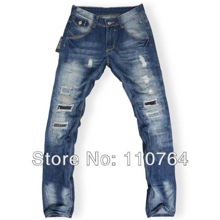 Designer Jeans with Holes