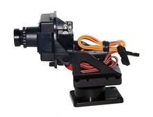 Professional FPV photography high definition 720P camera gimbal FPV Dual axis servo gimbal sport nylon integrated