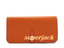 2013 Free shipping women genuine leather purse lady clutch wallet hot seller good quality