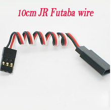 100pcs lot100mm Servo extension wire straight for JR Futaba plug connecting servos cables free shipping