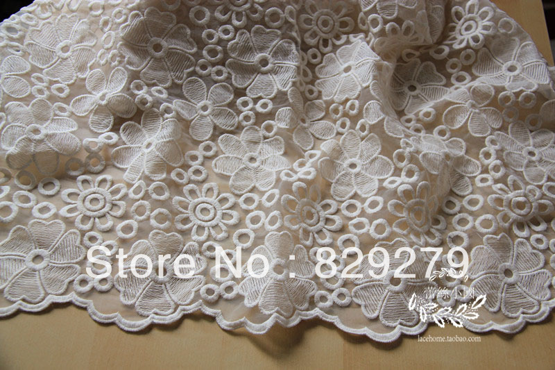 Clothes net wedding dress embroidered gauze screens curtain lace 