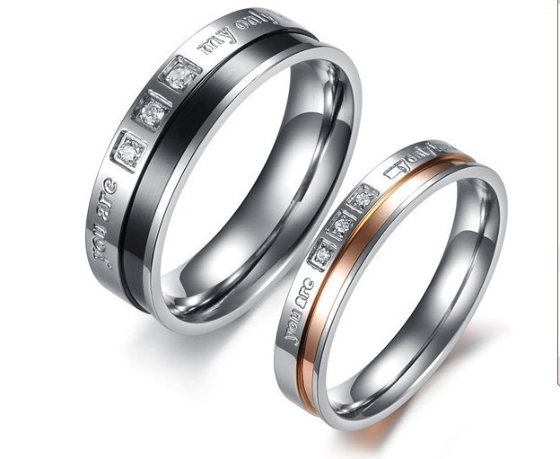 ... promise ring sets couples titanium couple ring set comfort ring sets