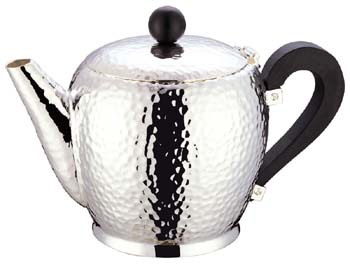 Stainless steel hammer teapot gold and silver cutlery gold plated silver plated teapot coffee tea sets