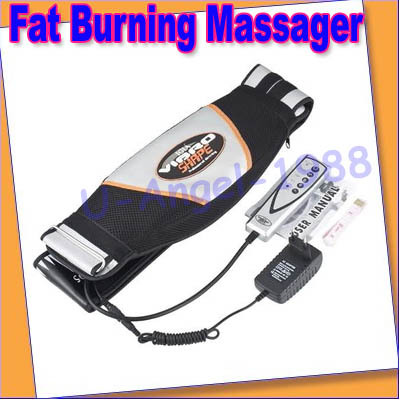 Free shipping Health Slender Electric Body Fat Burning Massager Loss Weight Slim Belt