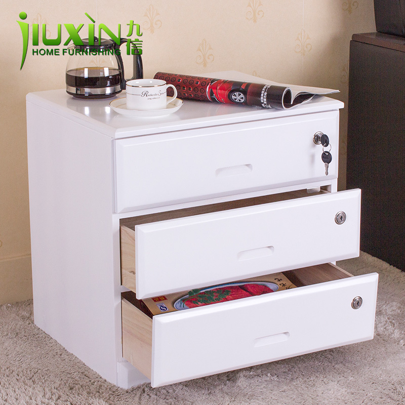 Furniture-bedside-cabinet-brief-modern-solid-wood-cabinet ...