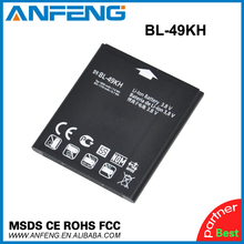 Free shipping mobile phone battery BL-49KH for LG Optimus LTE P930 NITRO HD Spectrum VS920 BL49KH battery 2pcs/lot