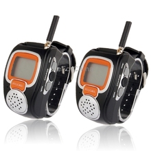 Freetalker Watch Walkie Talkie Up to 6km of Range (2pcs in one packaging the price is for 2pcs) Only US Plug